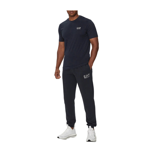 EA7 Emporio Armani T-shirt T-shirt Uomo classica a mezza manica Blu silver A24 - EA7 EMPORIO8NPT25PJVPZ - 0562 - S - Francavilla Moda